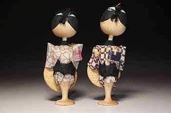 【古書】こけし挽華 全7輯 昭和レトロ 郷土人形 希少資料 限定75部 希少品 Amazon | 昭和レトロ こけし 弥次郎兵衛 喜多八 2体 デッド