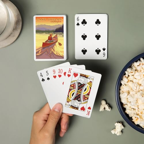 Baraja de Póker con 52 cartas Lake Chelan miniatura 2
