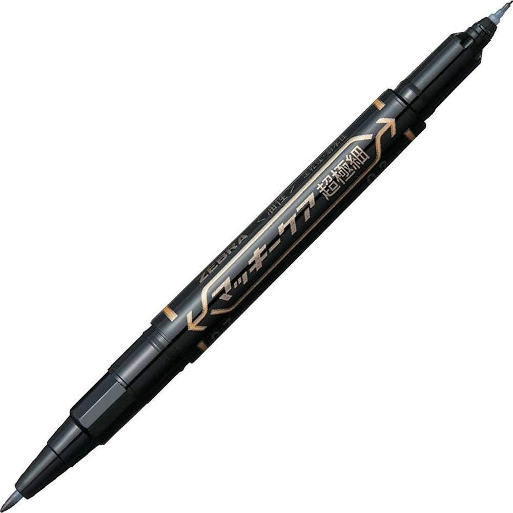 Amazon | ゼブラ 油性ペン マッキーケア超極細 黒 P-YYTH3-BK | 油性
