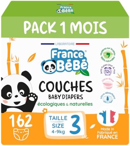 Couches écologiques Taille 2 - 28 Couches - Pharmacie En Ligne