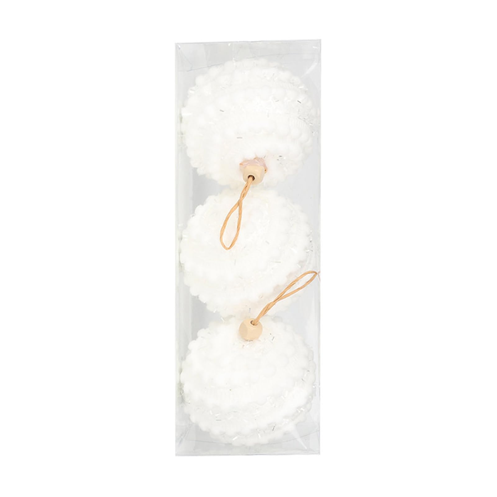 3pcs Macaron Shade Foam Christmas Tree Hanging Baubles Safe and User Friendly Baubles Ornament for and Home Use Home Christmas Tree Hanging Sphere