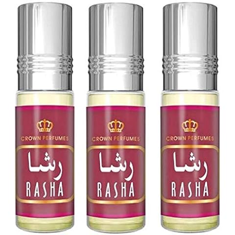 Set de 3 Almizcle Musc RASHA Al Rehab 6ML Perfumes Cover