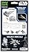 Fascinations Metal Earth Premium Series Star Wars Imperial Star Destroyer 3D Metal Model Kit Bundle with Tweezers