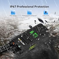 Retevis NR30D DMR Walkie Talkie Digital, Funkgerät mit großer Reichweite, AI-Rauschunterdrückung, IP67, Hohe Leistung, 2800 mAh, wasserdichte Walkie Talkies Für Sicherheitsteams (2 Stück) – Ansicht 5