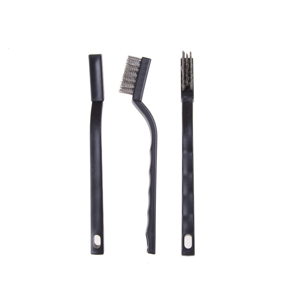 30PCS Mini Wire Brush, Stainless Steel Bristles, Masonry Brushes image 2