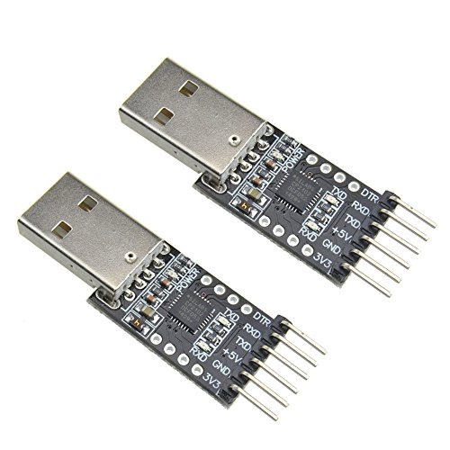 diymore 2pcs CP2102 USB 2.0 to TTL UART 6 Pin Serial Converter Replace FT232 Module Support Windows 2000/XP OS9 for Arduino