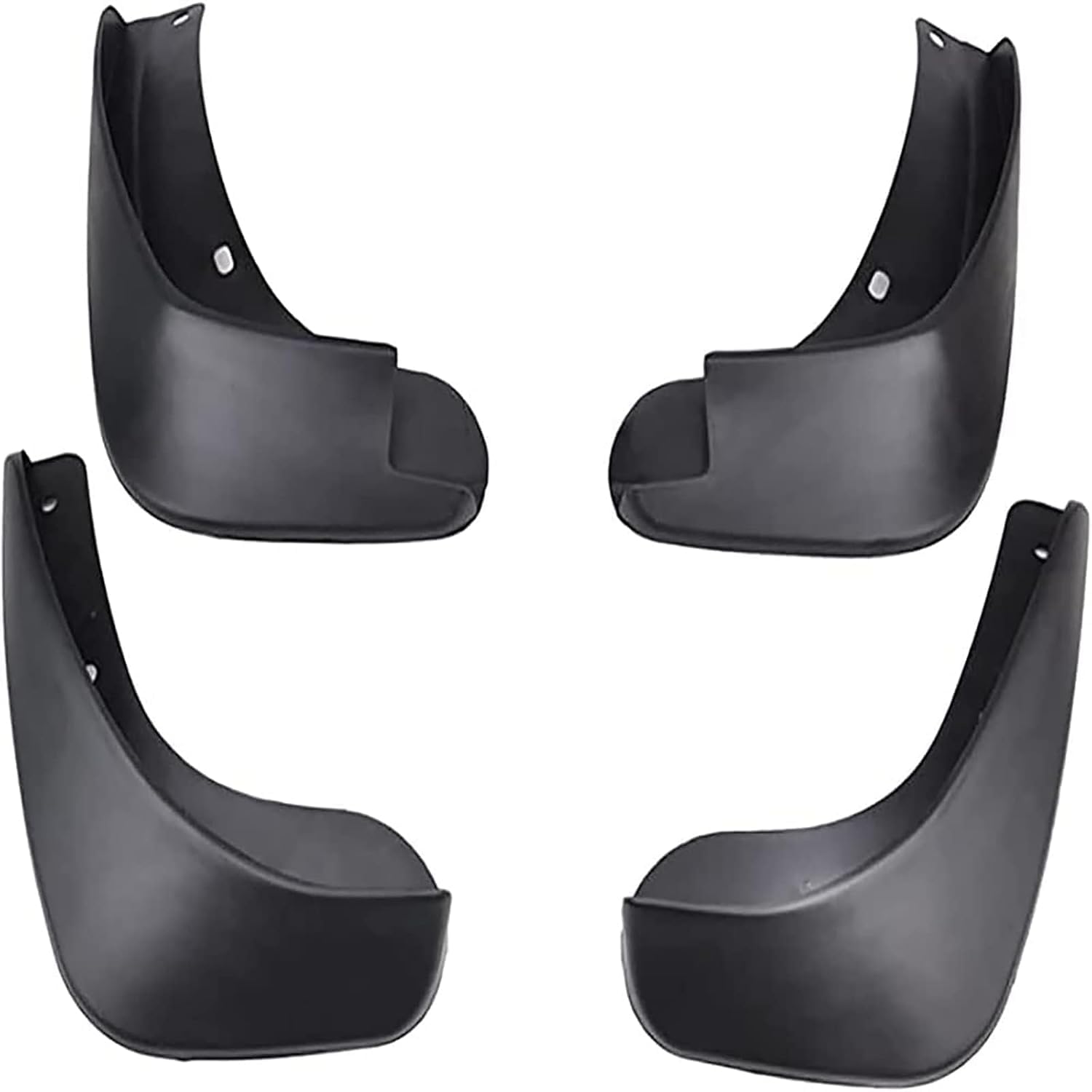 HGYNBCP Car Mud Flaps Splash Guards for Jeep Compass 2017-2022, Splash Guard Front Rear Mudguard with Fixing Screws.