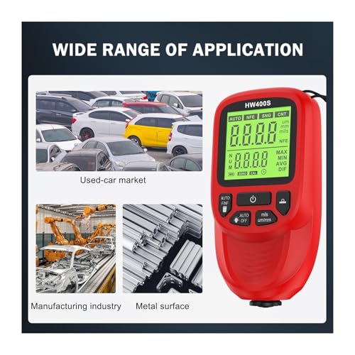 Medidor de Espesor HW400S para Pintura Automotriz miniatura 7