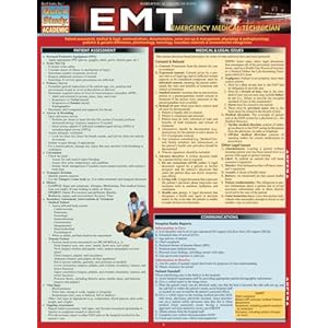 EMT – Emergency Medical Technician QuickStudy Laminated Reference Guide (QuickStudy Academic)