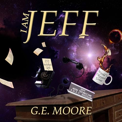 I Am Jeff Audiolibro Por G. E. Moore arte de portada