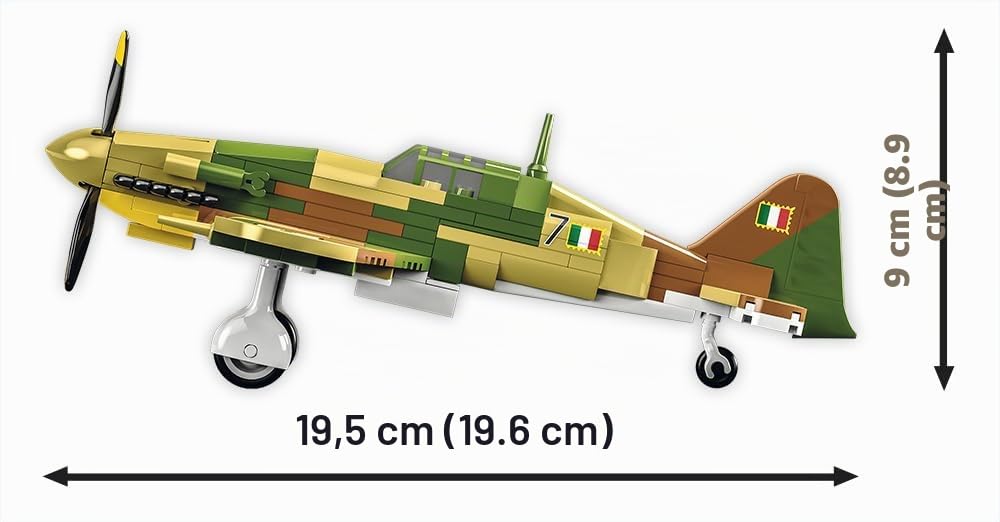 COBI FIAT G.55 Centauro, Farbe: Camouflage