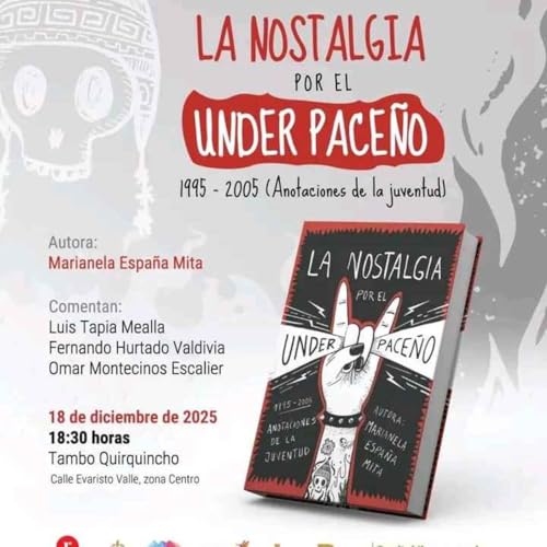LA NOSTALGIA POR EL UNDER PACE&Ntilde;O, Marianela Espa&ntilde;a, Omar Montecinos y Fernando Hurtado en Radio Par&iacute;s La Paz