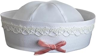 Sailors Ship Boat Captain Lovely Seafaring Hat Adult Navy Navy Hat Small Bowknot Decor Halloween Party Cosplay Outfit Chapéus da Marinha para Mulher Chapéus de Marinha de Casamento para Homens Terno Chapéus da Marinha para Homens Chapéus da Marinha para Homens Beisebol
