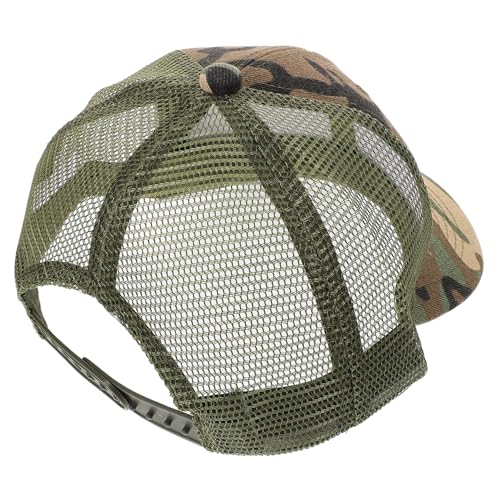 Boys and Girls Sun Hat for Girls Boys Sports Net Cap Summer Hat Toddlers Camouflage Cap Sun Protection