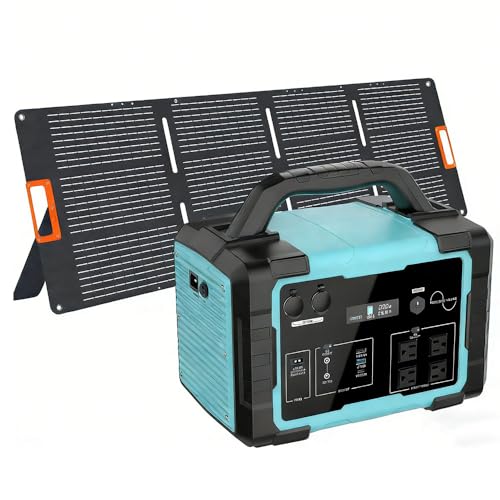 STARYLINE Solar Generator 1800W (3600W Surge) with 200W Solar Panel, 1024Wh LiFePO4 Portable Power Station Kit, 1.5H AC Fast Charge, Clean Energy for Home Backup, RV Camping, Emergency Outages
