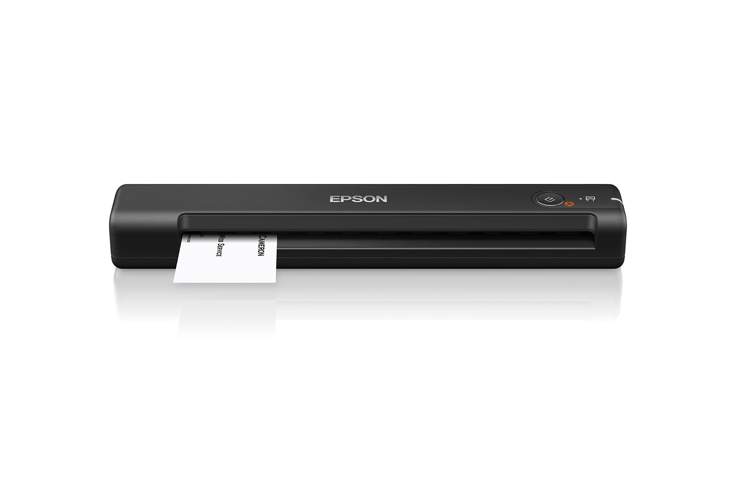 Epson Workforce ES-50, tragbarer A4 Dokumentenscanner mit hoher Scangeschwindigkeit, Scanner für hochauflösende Dokumente, ideal für kleine Büros und Home Offices, schwarz