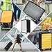 Yotako Upgraded Zippered Transparent PVC Suitcase Cover, No Disassembly Required Clear Luggage Protector for Suitcase Luggage Protector Cover 28''