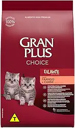 Ração Gran Plus para Gatos Filhotes Choice – 10,1kg