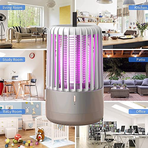 Bug Zapper Indoor & Outdoor, 2 In 1 Mosquito Zapper Electric,Indoor Bug Zapper Plug In,Effective Mosquito Trap & Mosquito Killer & Mosquito Lamp,Fly Zapper Indoor For Home,Garden,Backyard #TOP6