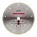 QEP 6-7008BW 7-Inch Black Widow Micro-Segmented Rim Diamond Blade, 5/8-Inch Arbor, Wet Cutting, 8730 Maximum RPM
