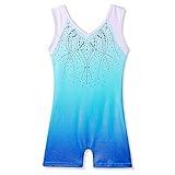 BAOHULU Leotard for Girls Gymnastics Toddler Sparkle Stripes Tank Biketards One Piece...