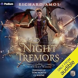 Night Tremors Audiolibro Por Richard Amos arte de portada
