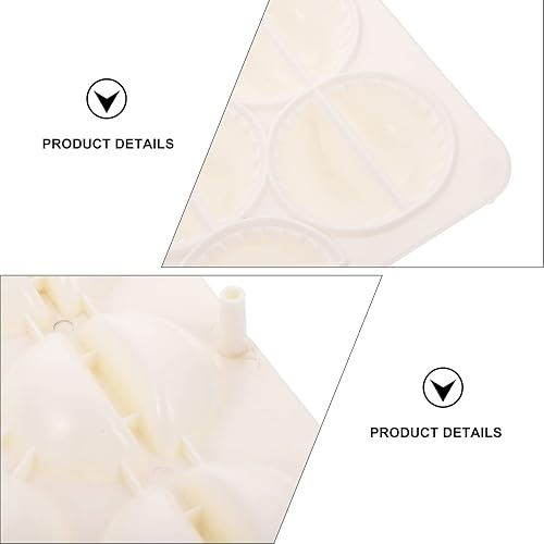 Miniatura 9 de DOITOOL Molde para hacer ravioles rusos para albóndigas, molde para hacer pelmeni, molde para hacer bolas de masa de carne de pelmeni, molde