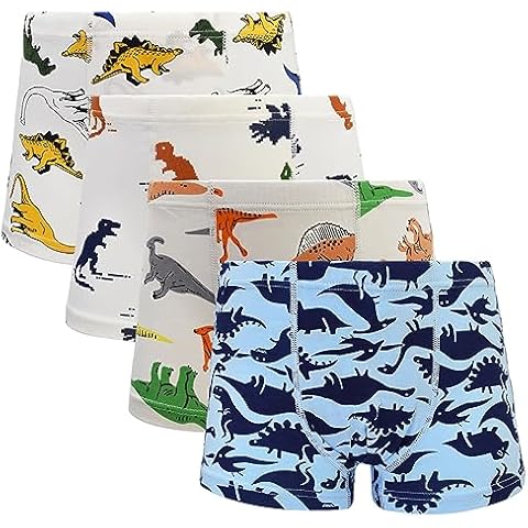 HYCLES Boys Cotton Underwear 4 Pairs Cover
