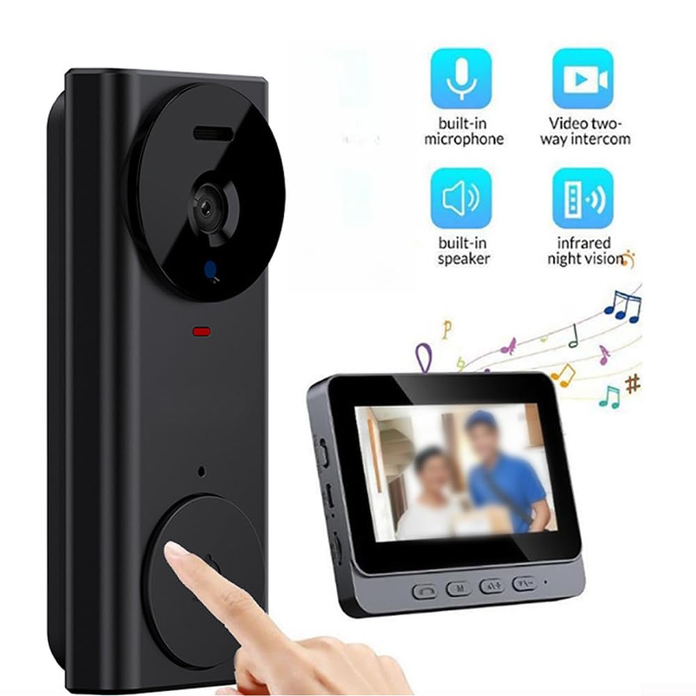 pour caméra Sonnette PVC Résistant Intempéries pour caméra