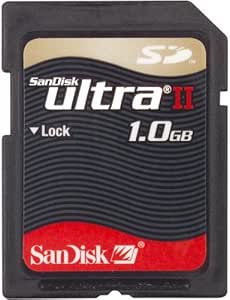 SanDisk SDSDH-1024-901 1 GB Ultra II Secure Digital Memory Card (Retail Package)