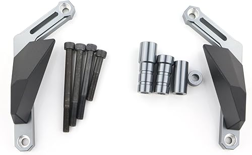 Miniatura 10 de BYTZUM Fit for Yamaha MT09 MT-09 FZ09 FZ 09 FZ-09 FJ-09 Tracer 900 XSR900 2013 2014 2015 2016 2017 Frame Slider Crash Pad Protector (Size  Red)