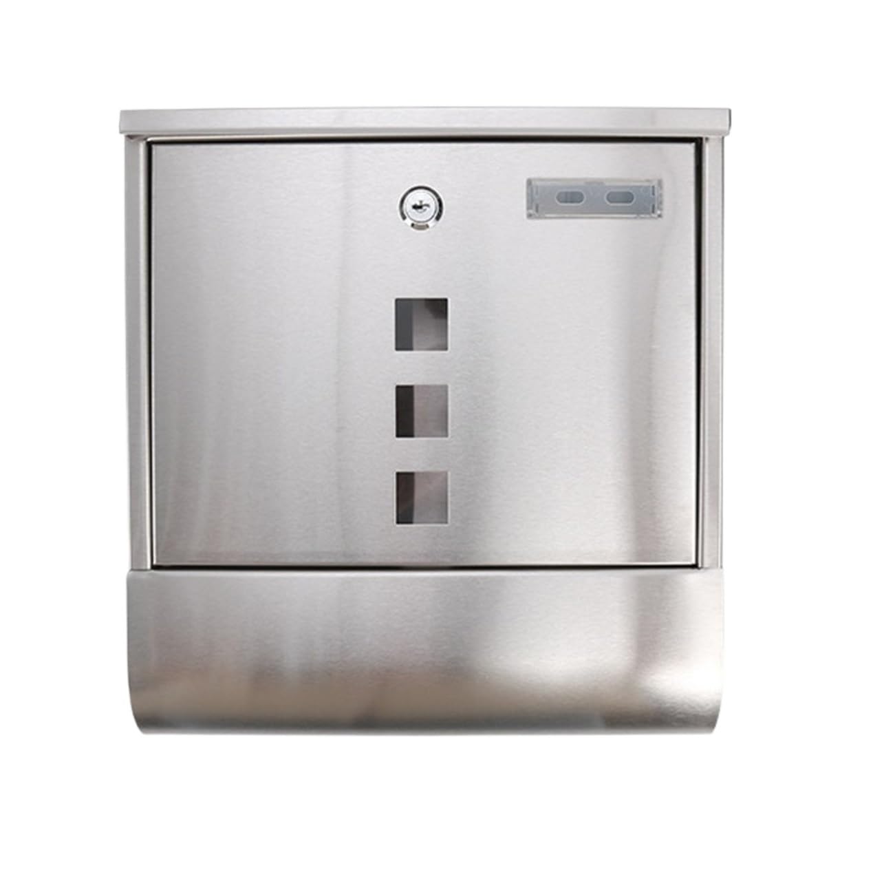 Vintage Letter Box Mailbox Wall Mounted Post Box Mailbox Postbox Stainless Steel Letter Outdoor With Lock Outdoor Lockable
