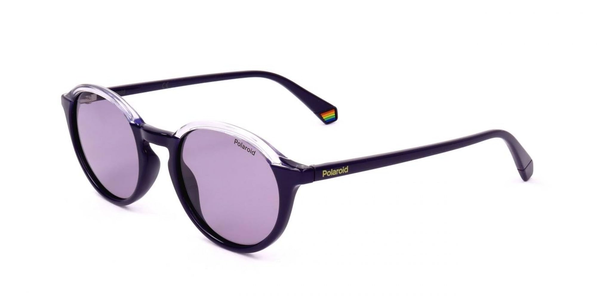 Polaroid Women's B3v/Kl Violet Pld 6125/S Sunglasses Unisex Polycarbonate, Standard, 21