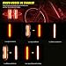 TOPELEK Luz LED Trasera Bicicleta Potente [2 Paquetes] Luz Trasera para Bicicleta...