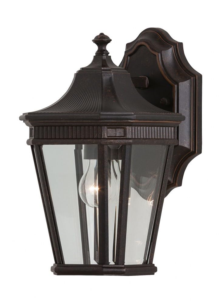 Feiss Lighting-Cotswold Lane-Outdoor Wall Light Traditional Aluminum Approved for Wet Locations in Traditional Style-6.5