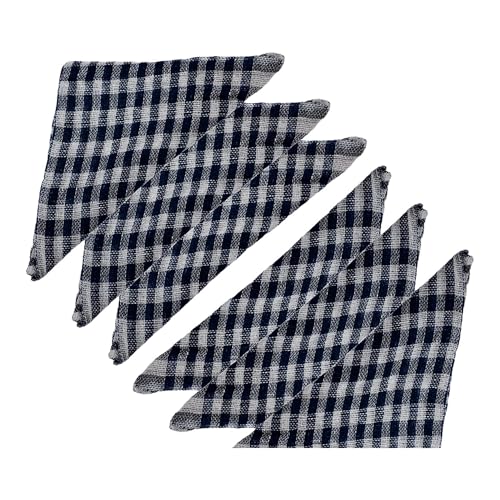 Image of Kuber Industries Pack of 48 Cotton Cloth for Cleaning | Duster Cloth for Home Cleaning | Wiping Cloth for Kitchen | Kitchen Napkins | Blue
