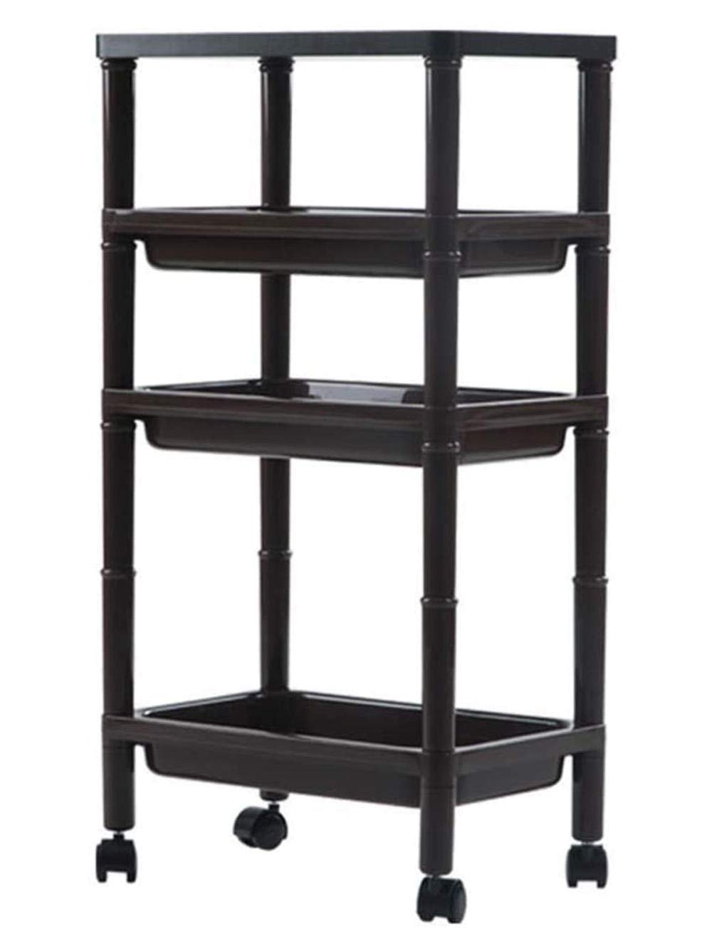 Carrito de servicio y cocina con estantes para almacenar condimentos