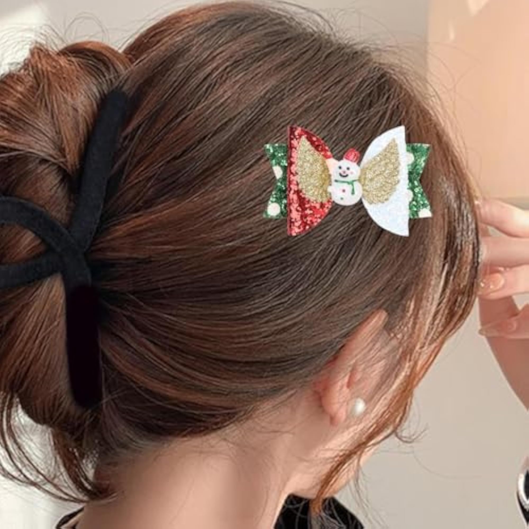 Christmas Hair Bow Fancy Dress Hair Accessory