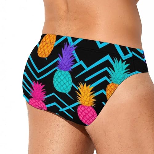 Sexy Low Rise Swimwear for Men, Quick Dry Surfing Shorts with Drawstring3