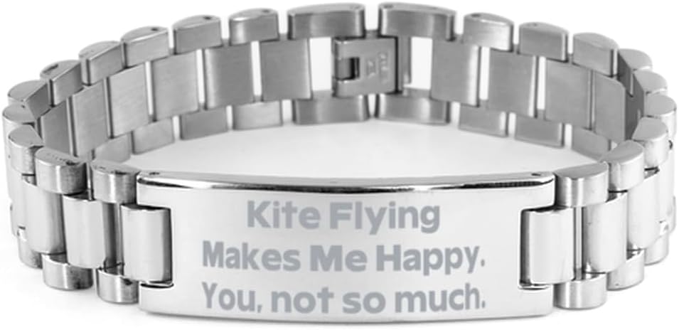 Surprise Kite Flying Gifts, Kite Flying Makes Me Happy. You, not so, Kite Flying Ladder Bracelet From Friends, Gifts For Friends, Kite flying gear, Kite flying accessories, Kite flying equipment, Kite
