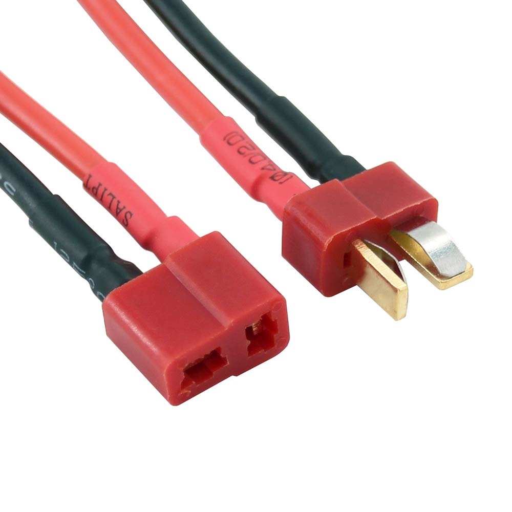 Adattatore Connettori OliRC - 4 Pezzi T-Plug Maschio A EC2 Femmina Con