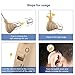 Hearing Aids for Seniors with Severe Hearing Loss, Hearing Aids,Rechargeable Hearing Aids, Comfort Design Hearing Aid, (Brown)