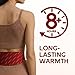 MATRÚM 12-Herb Botanical Heat Patches for Lower Back & Hip Pain Relief | Menstrual Cramp Heat Therapy | Drug-Free, Long-Lasting Warmth | Adjustable Wrap Belt | 5-Pack