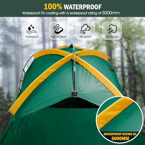 Carpa impermeable para camioneta con toldo para cama 5.5-6.3 FT miniatura 4