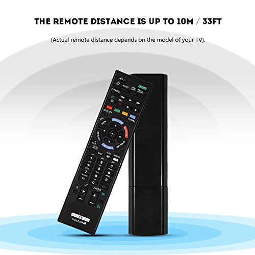 Multi-functional TV Remote Control, Remote Control Replacement for Sony RM-ED058 TV(Black) - Image 3