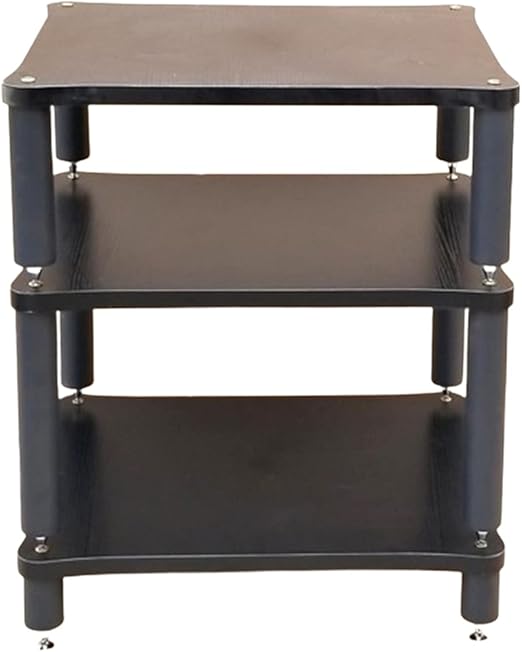 3Tier AV Media Stand Component Stereo Rack Audio Tower Speaker