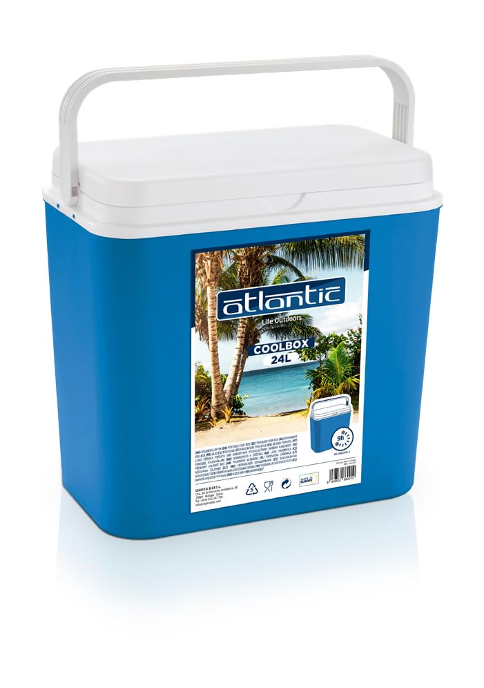 Home Solazzia - Nevera Pasiva 10/18/24/30L con asa - La Mejor Nevera portatil para Camping, Playa, o Campo.