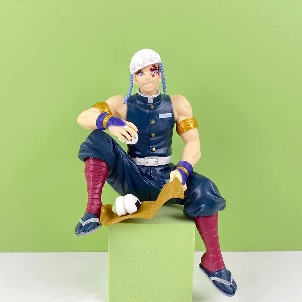 XESAGSNV Ghost Slayer, Anime Cartoon Characters, Anime Character Doll Models, Character Statue Collectibles, Gifts for Fans (Uzui Tengen)