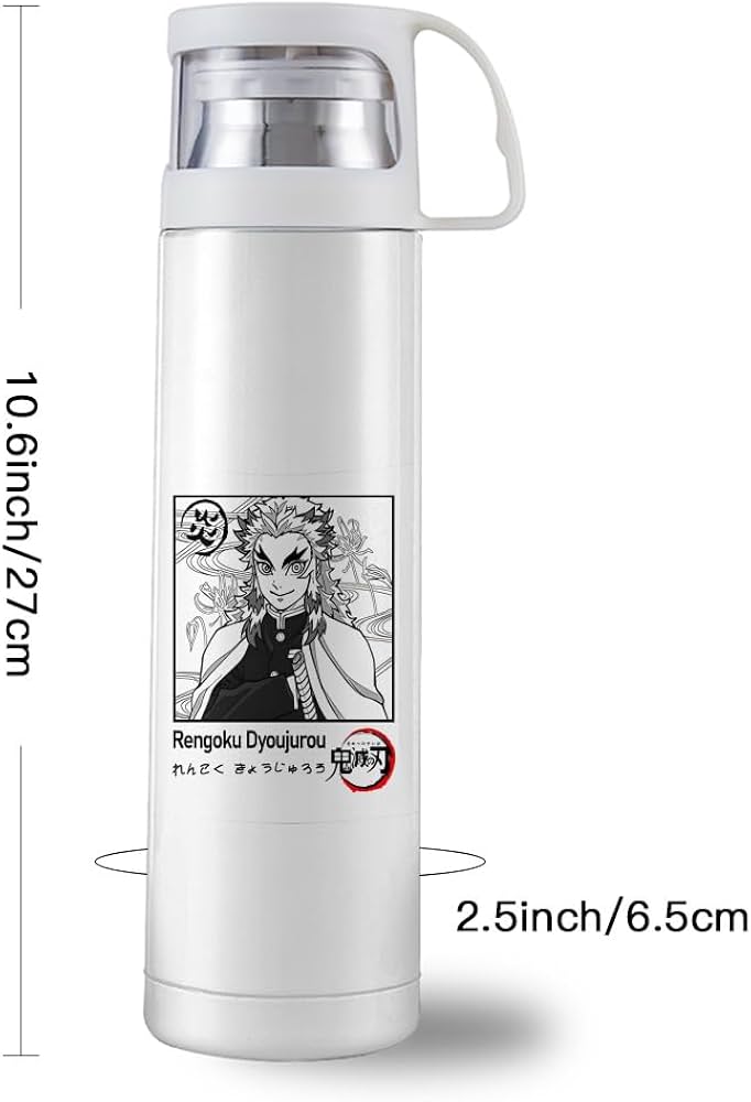 当選品】鬼滅の刃 煉獄杏寿郎 スマホケース＆ステンレスボトル 【公式