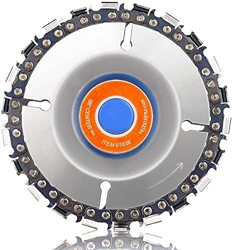 BUILDER Wood Carving Disc 4-inch/100 Mm for Angle Grinder, Chainsaw Blade, Silver (B09SZL1PZG) Amazon Price History, Amazon Price Tracker